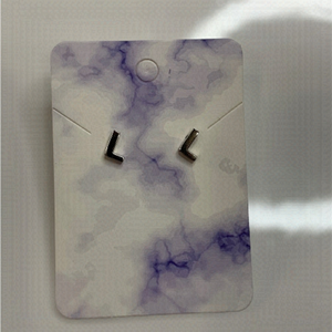 Silver earrings